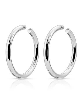 1.5" Kelly Hoops Silver | Silver