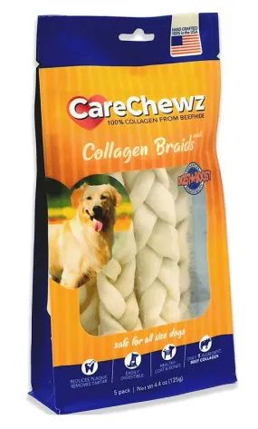 5 Pack CareChewz Collagen Braids