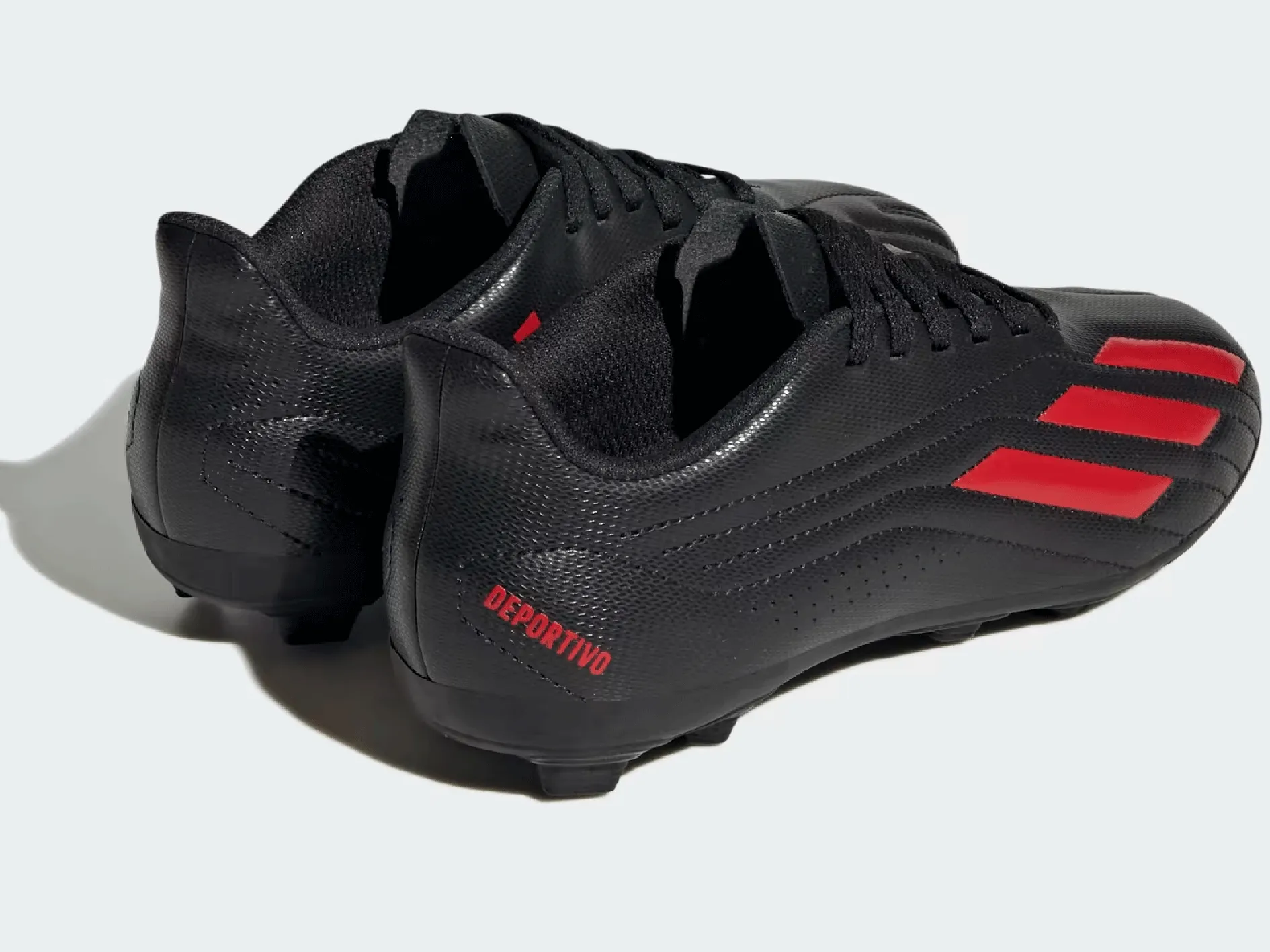 Adidas Mens Deportivo II FXG Boots with FREE Adidas Red Water Bottle <BR> HP2509