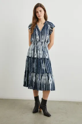 AMELLIA DRESS - INDIGO NILE