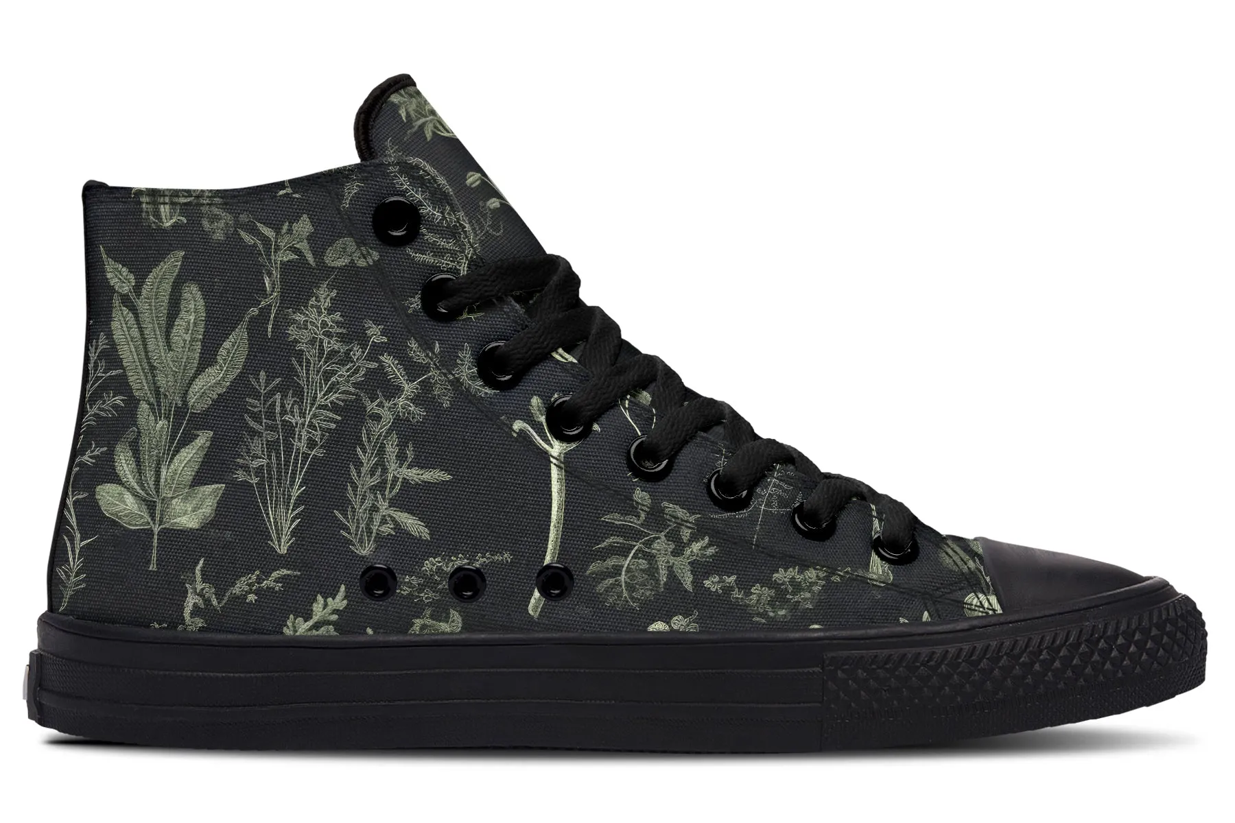 Autumn Memoir High Tops - Classic Premium Canvas Shoes with Comfortable and Durable Soles