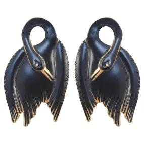 Black Swan Earrings