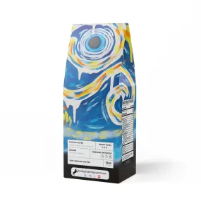 Broken Top Coffee Blend (Medium Roast) Artwork A starry Night