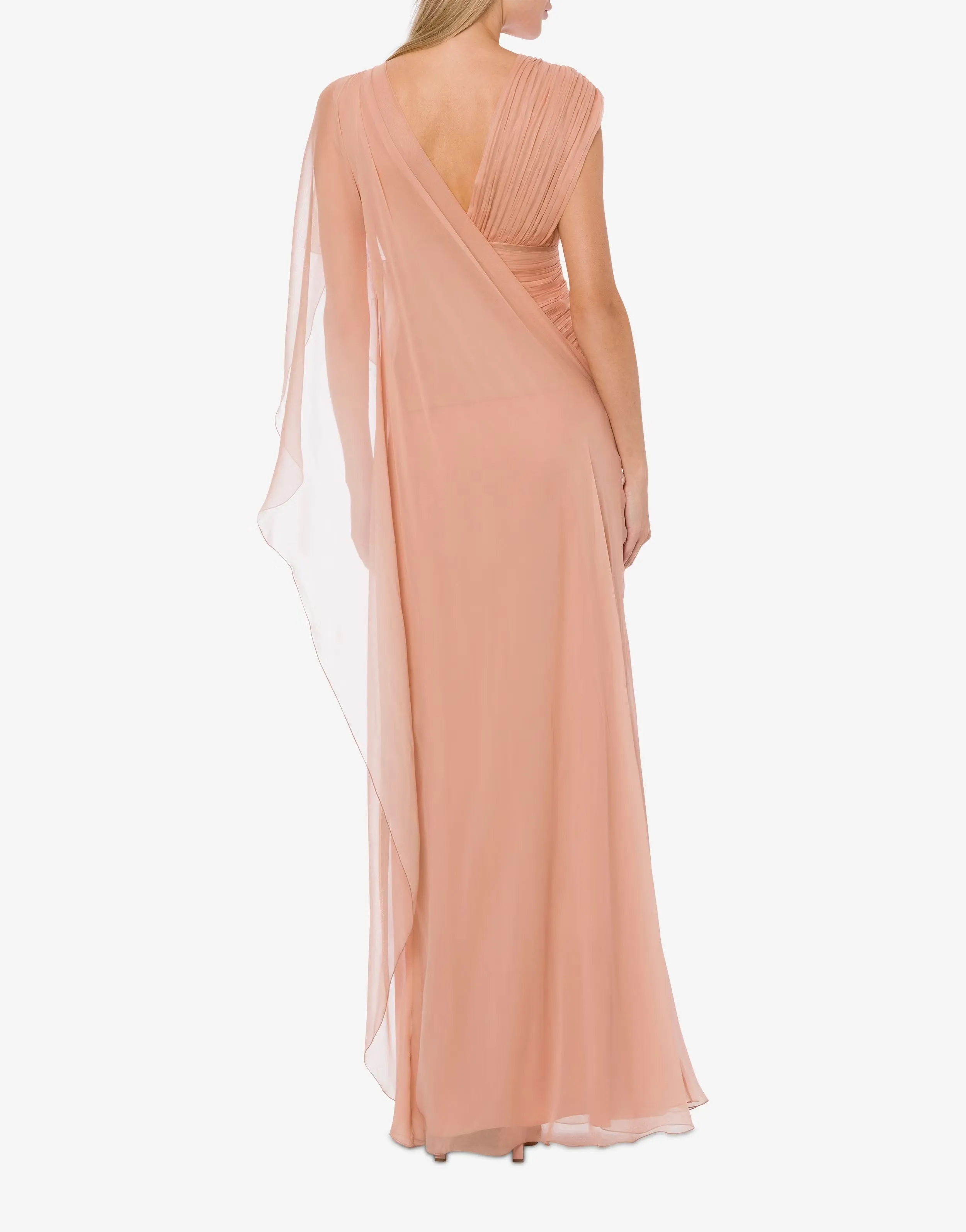 Dress In Organic Silk Chiffon