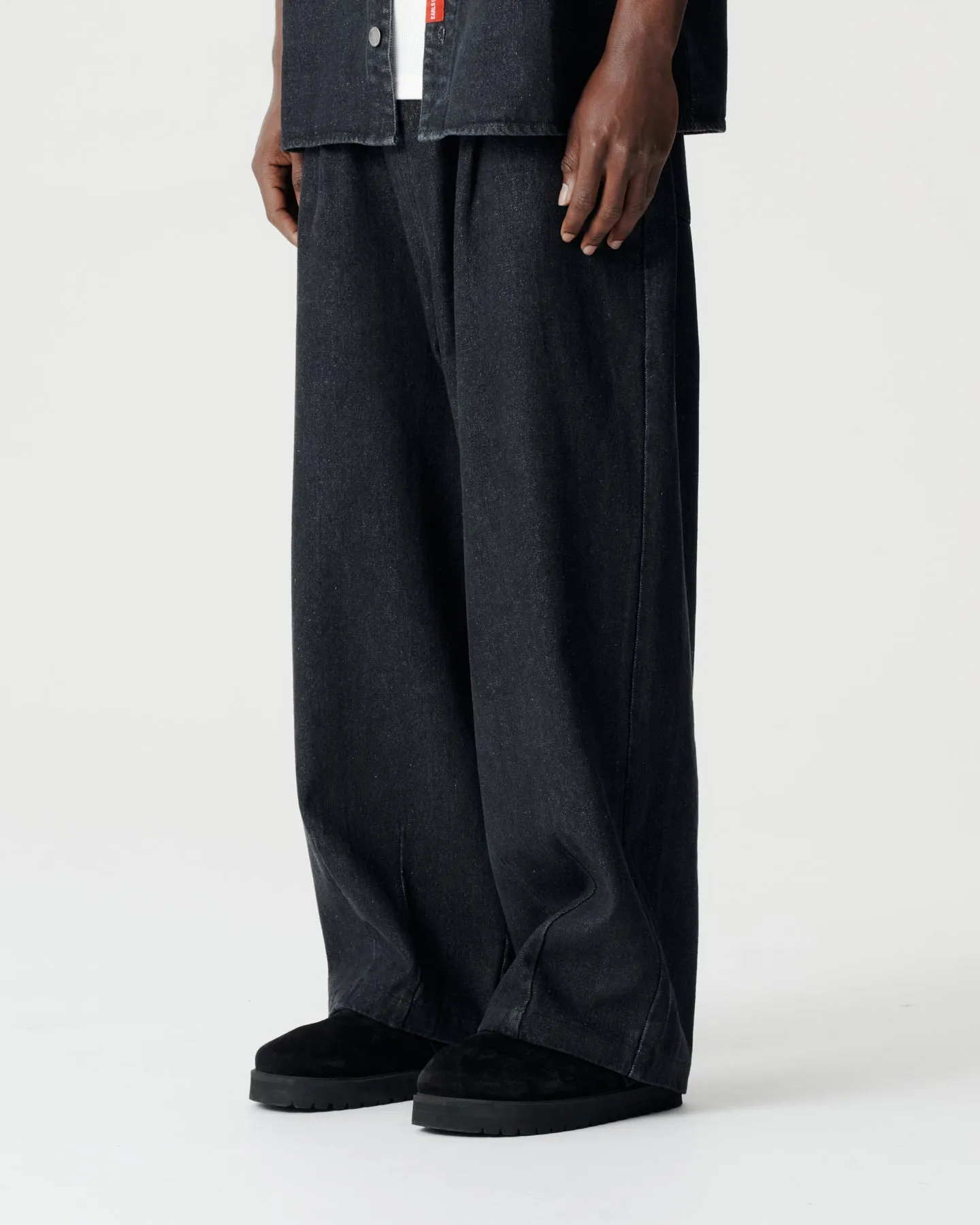 Easy Pant - Black Denim