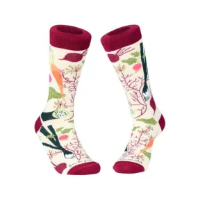 Fall Vegetable and Fruit Socks (Adult Medium - Women's Shoe Sizes 5-10) - Sock Panda