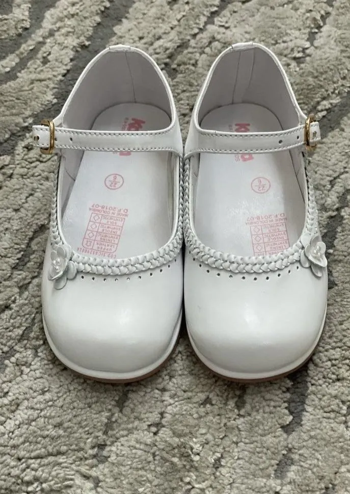 Girls Leather Walker Shoes