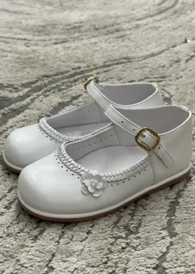 Girls Leather Walker Shoes