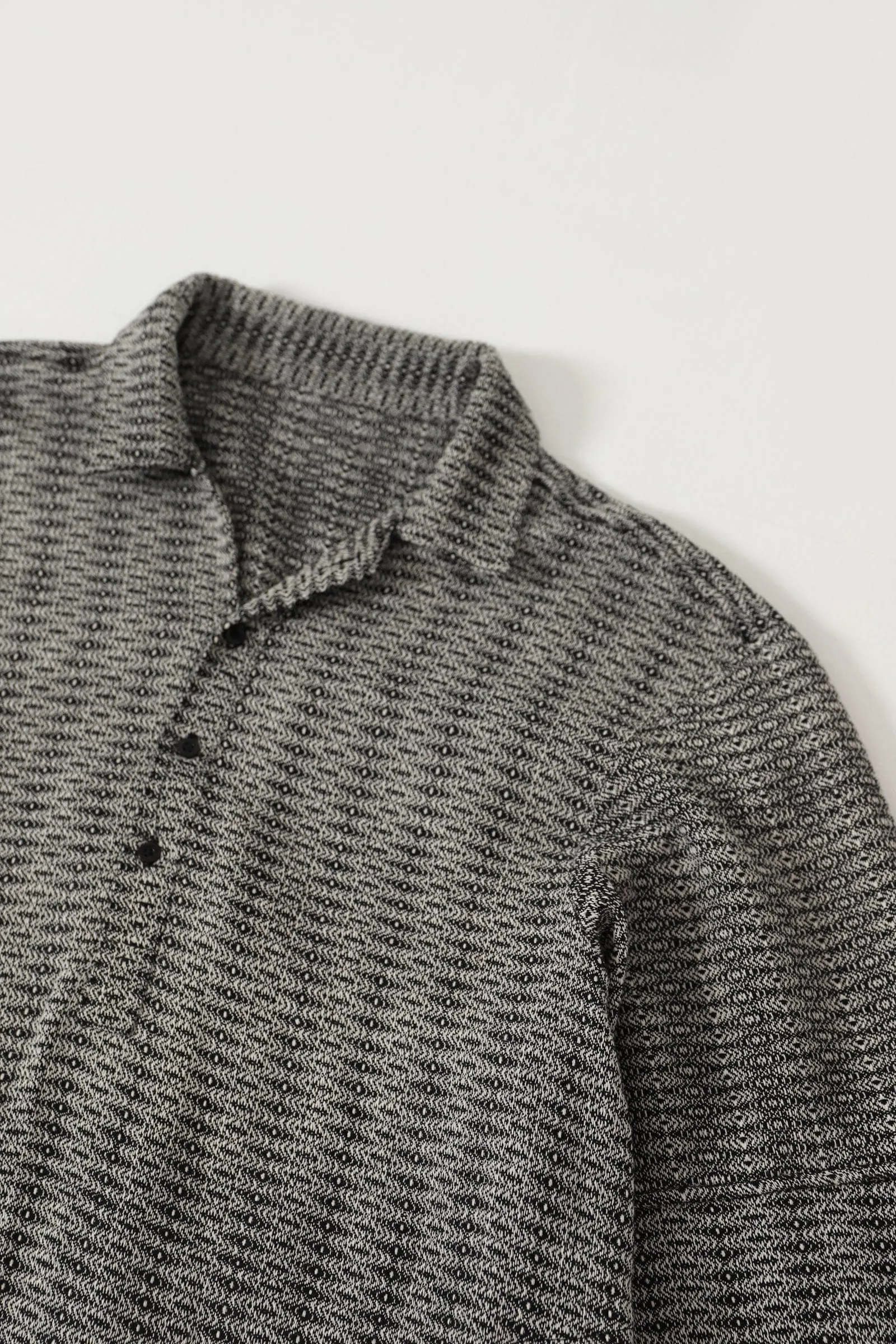 GREY HANDWOVEN KAMEEZ (LONG SHIRT)