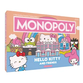 Hello Kitty & Friends Monopoly Board Game (Rose Gold Premium Edition)