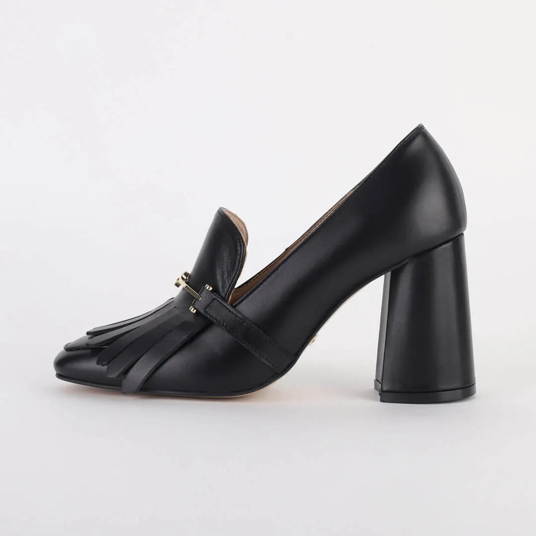 LIDER - chunky leather pumps