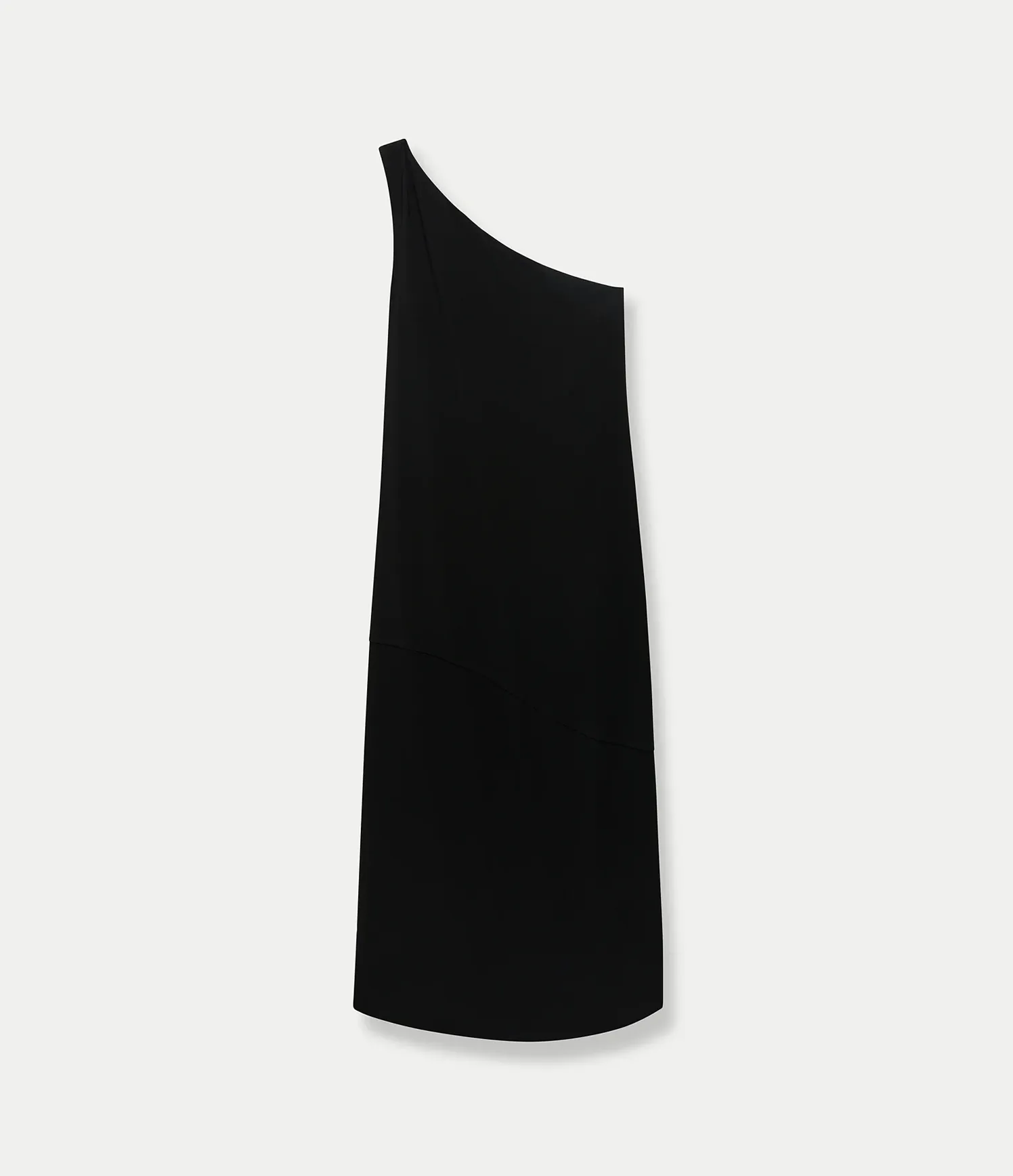 One Shoulder Bubble Sheath