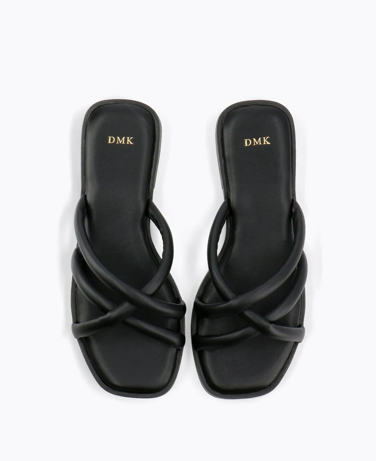 Sansa Platform Sandals - Black