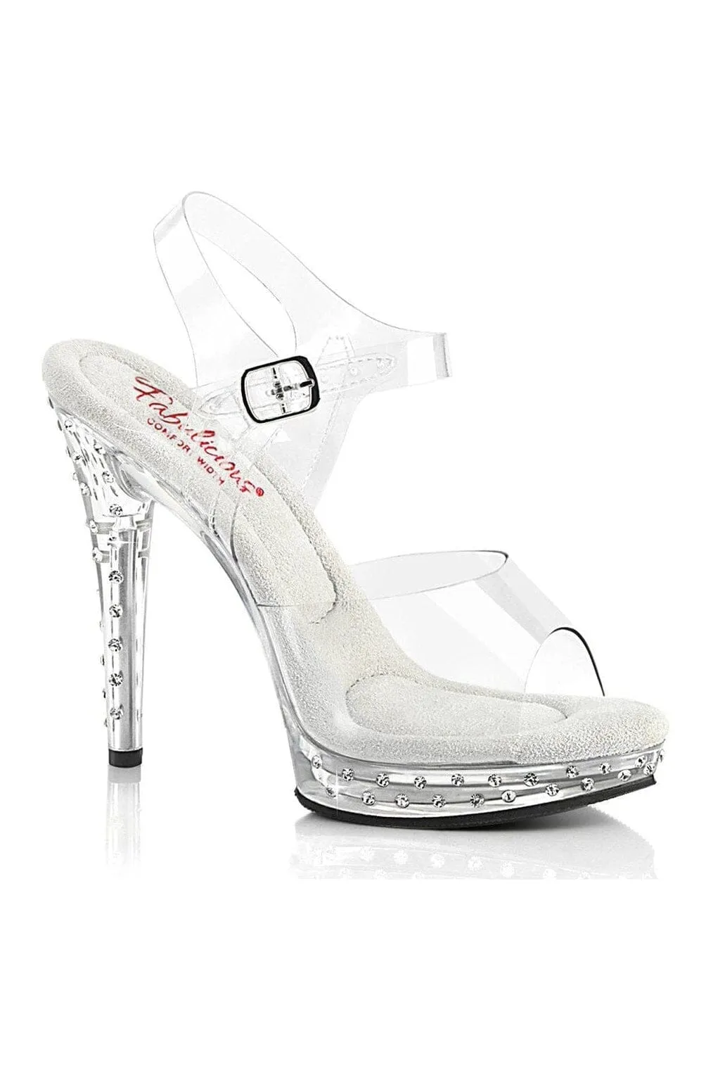 SS-GLORY-508SDT Sandal | Clear Vinyl