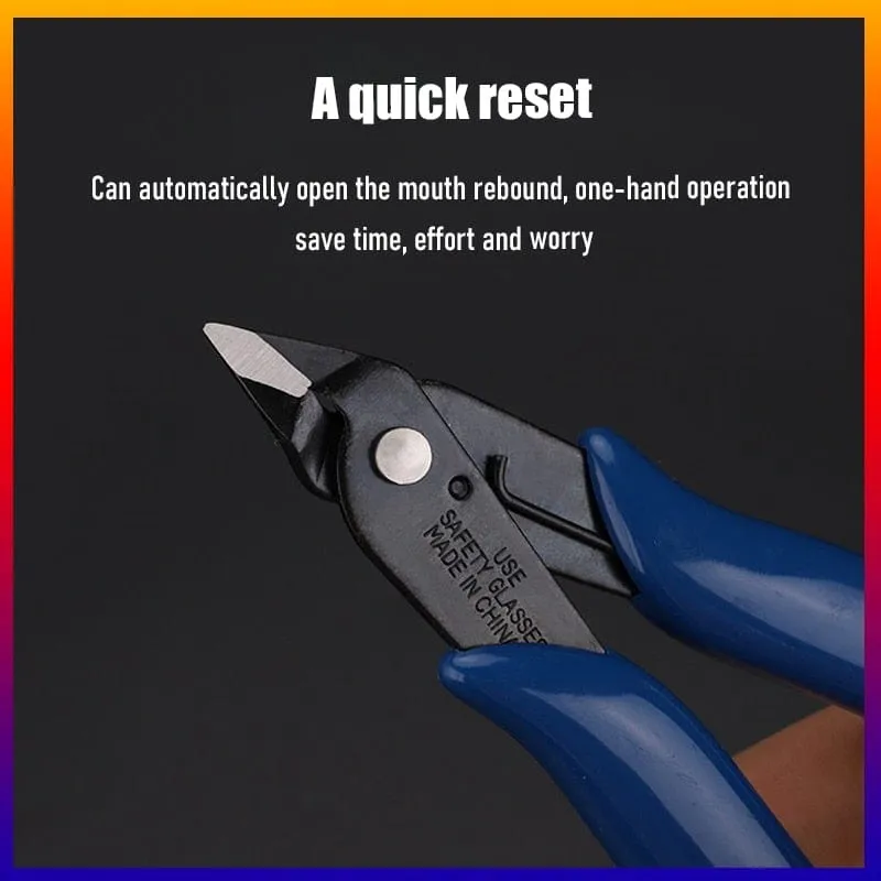 Universal Pliers Multi Functional Tools Electrical Wire Cable Cutters Cutting Side Snips Flush Stainless Steel Nipper Hand Tools