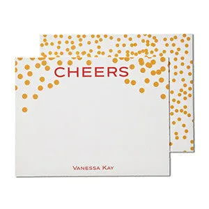 Veuve Clicquot Confetti Cheers Note Cards